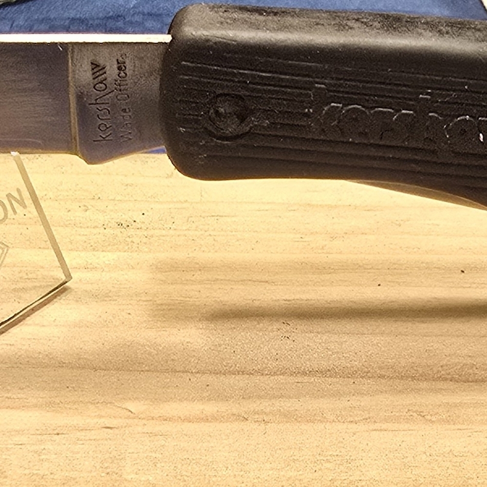 Kershaw Black Handle Knife